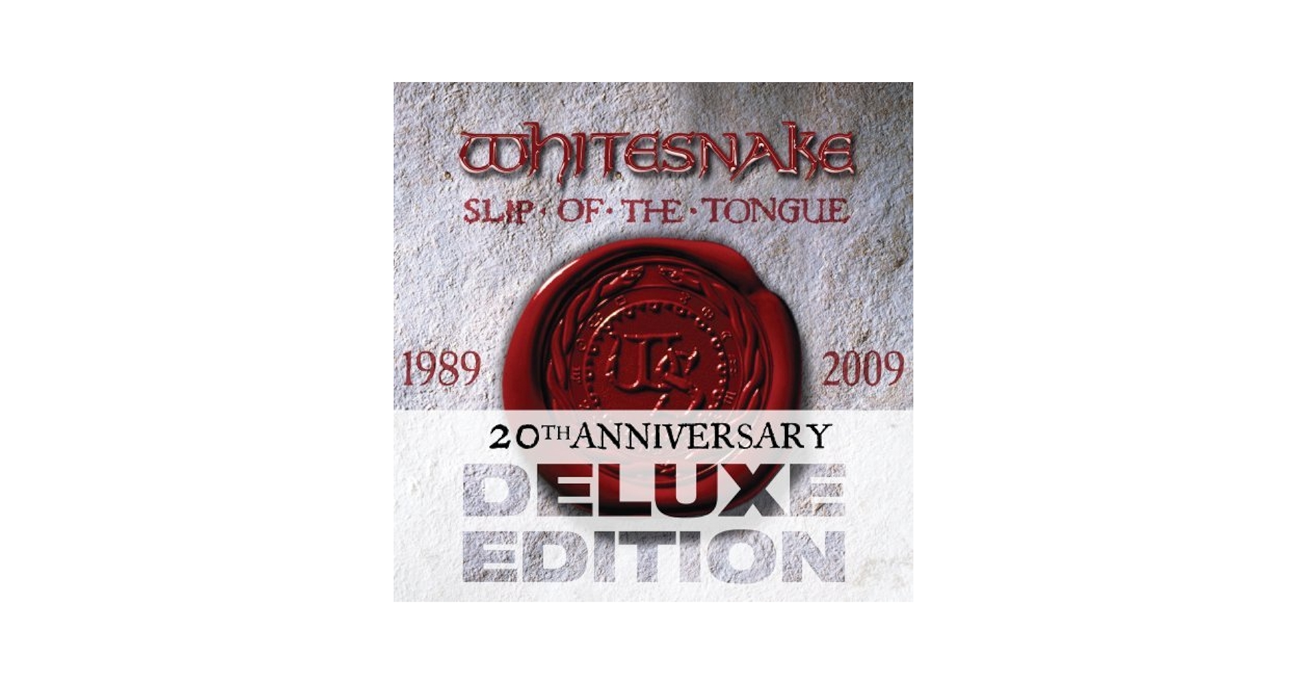 Whitesnake Slip of the Tongue20周年 CD&DVD Whitesnake – Slip Of The Tongue – CD (20th Anniversary